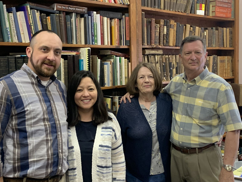 Ben and Sharon Wilkerson (right) with Brandon and Judy Harrell